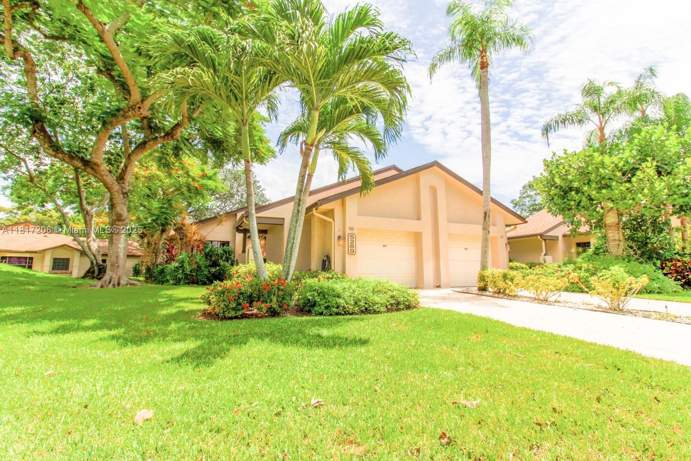 Enjoy resort-style living in this spacious 3-bed, 2.5-bath villa in Boca Delray Golf & Country Club, a gated 55 and over community in East Delray Beach. Relax with peaceful green space views and take advantage of amenities like an 18-hole golf course, tennis, pickleball, pools, Jacuzzi, fitness center, clubhouse, and more. Manned security, tree-lined streets, and a vibrant social scene complete the lifestyle. Just minutes from Downtown Delray, shopping, dining, and beaches! Move in and start creating your best memories. Come see it—you just might fall in love!