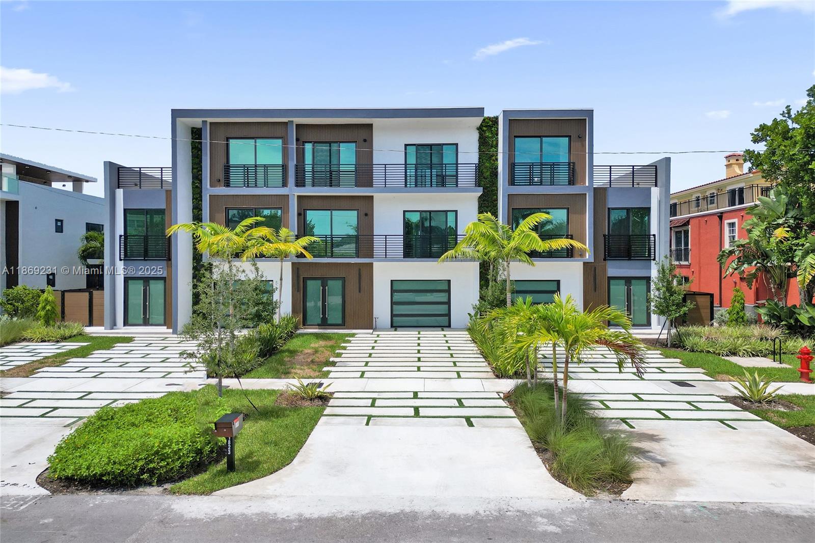 NEWLY BUILT. Indulge in the ultimate lifestyle in these exquisite 3-story, 4-bedroom +DEN, 4.5-bathroom Villas with pools and 3,486 sqft under air and an additional 1,200 sqft rooftop haven, an ultimate entertainment area, featuring a lavish custom kitchen, Thermador Appliances, inviting hot tub, and spacious rooftop space - the ideal backdrop for creating unforgettable memories with loved ones. Nestled in the prestigious Coral Ridge neighborhood, just moments away from the pristine sands of Fort Lauderdale beach, the vibrant energy of Las Olas Boulevard, and the exclusive Coral Ridge Country Club. The Villas at Coral Ridge are the largest and best-priced exclusive Villas in Coral Ridge.