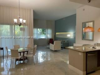 AMAZING LARGE 3 BEDS / 3 BATHS AT TURNBERRY VILLAGE, 1,702SF. HIGH CEILINGS, GROUND FLOOR UNIT. MARBLE FLOORING IN LIVING AREA AND WOOD IN BEDROOMS. SPACIOUS KITCHEN WITH GRANITE COUNTERTOPS AND STAINLESS STEEL APPLIANCES. ENJOY RESORT-STYLE AMENITIES SUCH AS POOL, HOT TUB, FITNESS CENTER, BBQ AREA, AND MORE. GREAT LOCATION IN AVENTURA! TWO ASSIGNED PARKING SPACES AND STORAGE UNIT INCLUDED!!