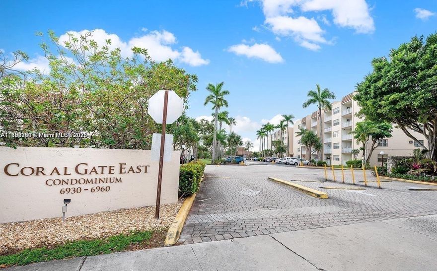 Unit available in the gated community of CORAL GATE EAST. The apartment features one spacious bedroom, one bathroom, a walk-in closet, new impact windows, and is located near 826/I75 and shopping centers. The neighborhood is family oriented. Community amenities include 24-hour security, a pool, gym, basketball court, laundry facility, secured elevator, and more. Water service is included. Showing is available upon request.
Laundry facilities. Landlord is requesting only 2 months, 1st month and a security deposit.