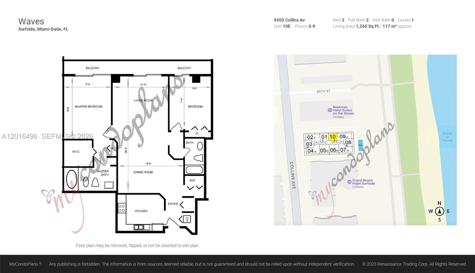 Properties 1 9455 Collins Ave 310
