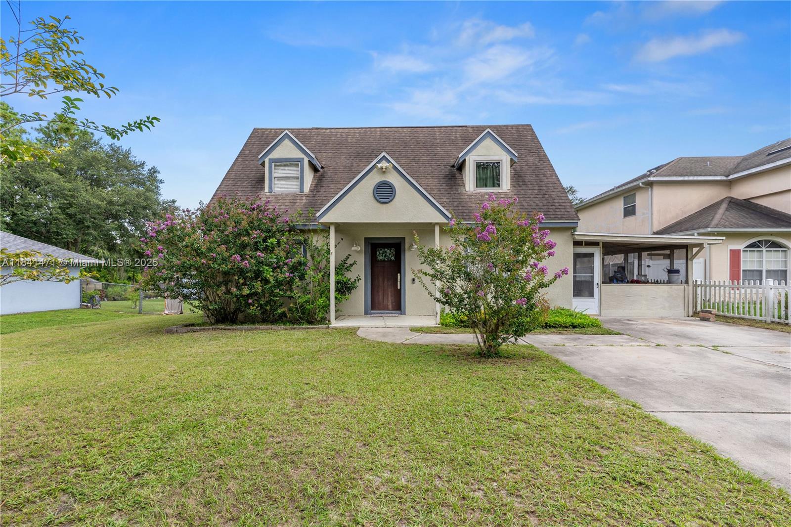Welcome to this delightful 3-bedroom, 2-bathroom home full of warmth and potential. Enjoy the spacious open kitchen that flows seamlessly onto a large side porch perfect for relaxing or entertaining guests. The generous backyard offers endless possibilities host family barbecues, start your dream garden, or even add a pool for summer fun. Located in a rapidly growing area, this is a great opportunity to own a home in an up-and -coming neighborhood. Don't miss your chance to make this charming property your own!