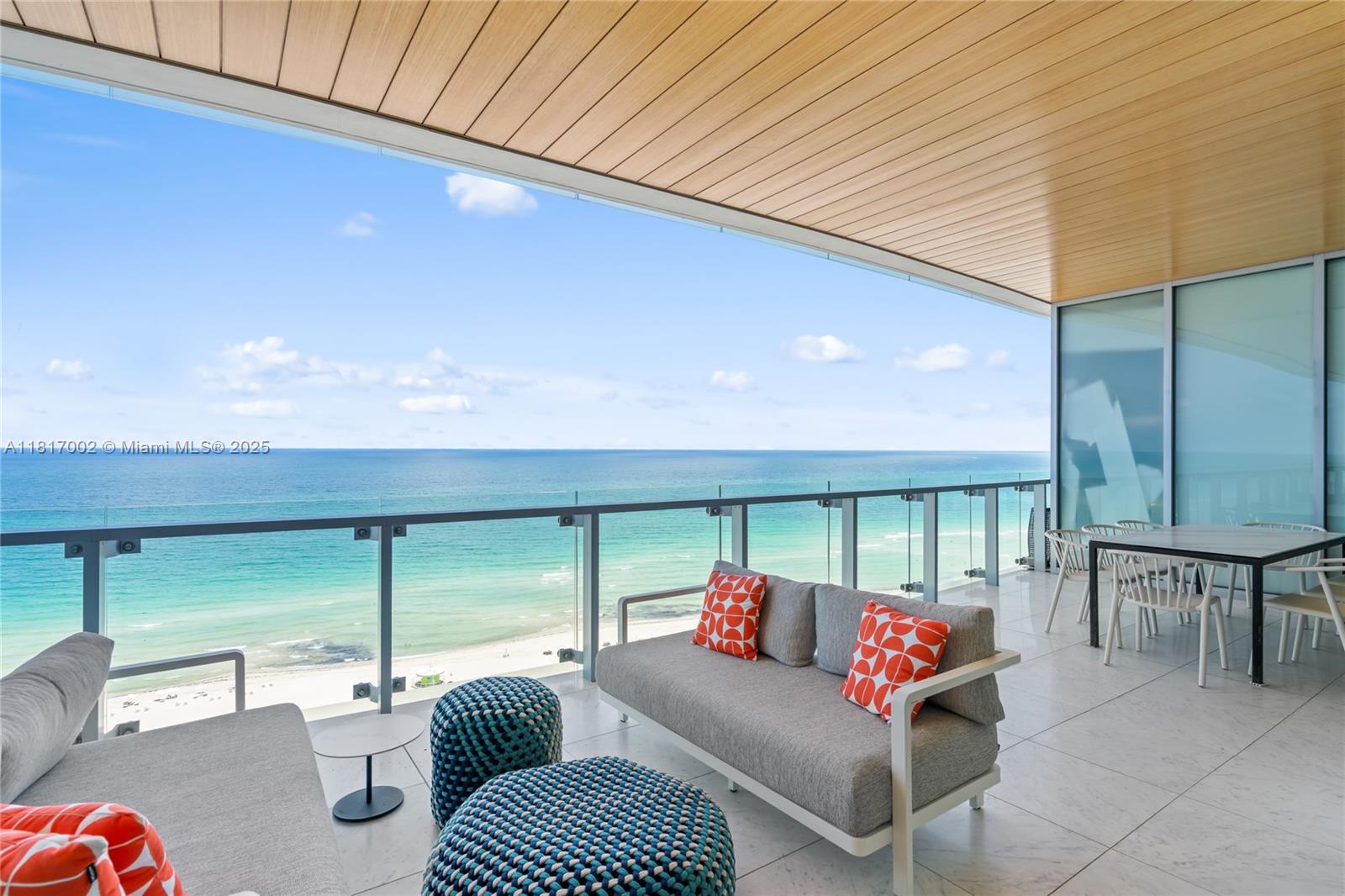 Property for Sale at 5775 Collins Ave 1602, Miami Beach, Miami-Dade County, Florida - Bedrooms: 2 
Bathrooms: 3  - $6,190,000