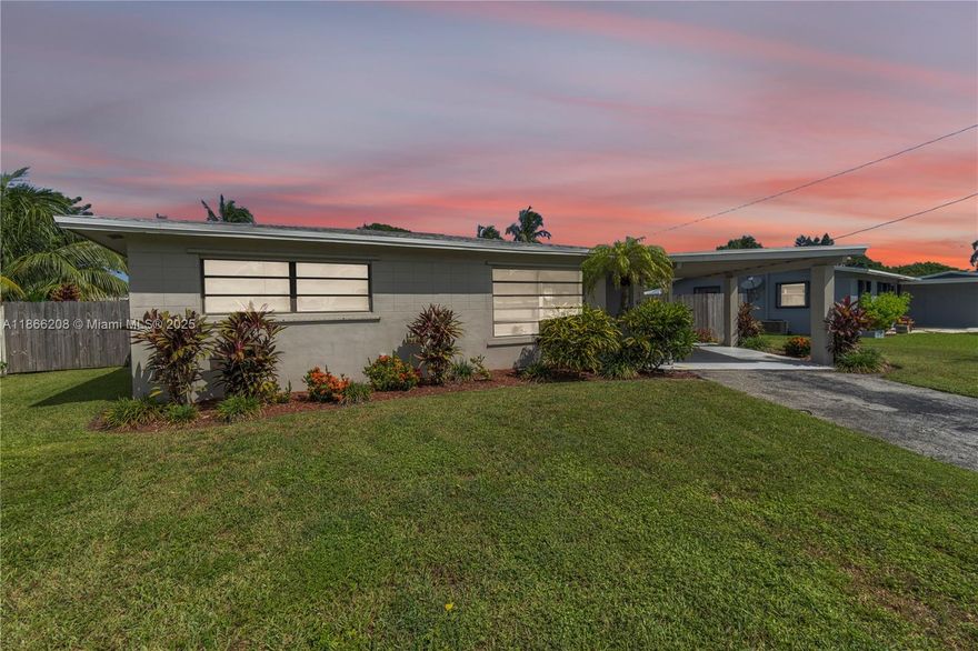 Welcome Home !! This is a move-in-ready home on a quiet street in the heart of Margate. An airy, open-concept living area flows into an updated kitchen with quartz counters, shaker cabinetry, and stainless appliances. Boasting a split bedroom layout adds privacy. Enjoy South Florida living on the covered patio overlooking a lakefront. New  A/C, roof and water heater. Minutes to parks, schools, shopping, and dining with quick access to Atlantic Blvd, US-441, and the Turnpike. Clean, comfortable, and convenient—this is the home you’ve been waiting for. No HOA.