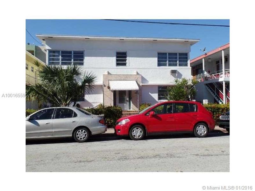 AGENTS READ: EMAIL TENANTS WORK & INCOME INFORMATION with showing time request - give 24hr notice. Renovated, sunny, Miami Beach Studio. Tenant must be able to screen. Wood type floors, European white cabinets, newer appliances & renovated white bath. Enjoy backyard, laundry on premises. GREAT LOCATION! Steps to 71st St shops, movies, drug store & transportation. Walk a few blocks to Publix, Beach,... 71st St becomes 79th St Cswy - access to Miami, Biscayne Blvd, & expressways. Deco Bike rental on corner.