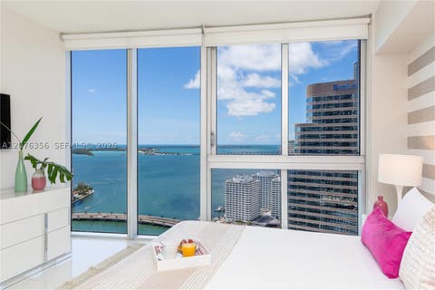 Tiny photo for 485 Brickell Ave #3410, Miami, FL 33131 (MLS # A12076356)