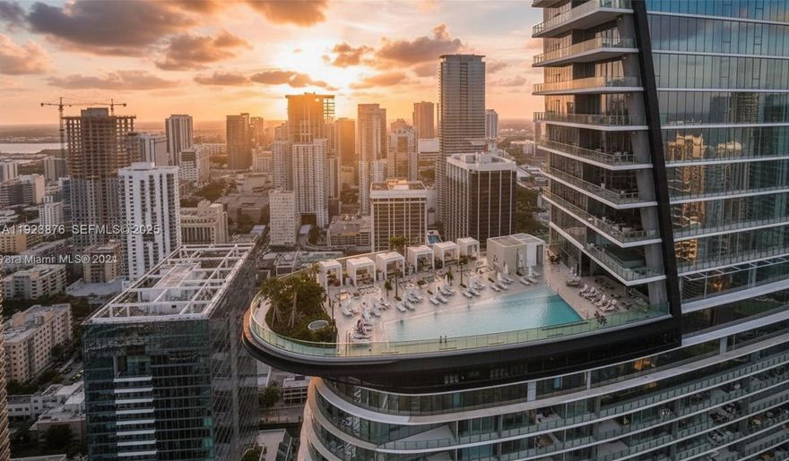 Live the Aston Martin lifestyle in this panoramic sky residence. Brand-new ultra-luxury home in Miami’s most iconic tower. Floor-to-ceiling glass showcases breathtaking views of Biscayne Bay and the city skyline.

Fully finished and move-in ready. Italian custom closets, premium finishes, and automatic shades installed throughout. Elegant open-concept layout with seamless flow.

World-class amenities. 42,000+ sq ft featuring infinity pool, spa, fitness center, boxing studio, golf & F1 simulators, cinema, kids’ room, lounges, and 5-star concierge.

Available for annual lease and seasonal rental. Experience elevated living at Aston Martin Residences. 
741