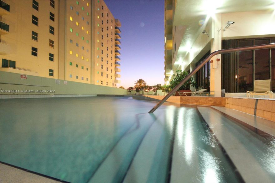 Enjoy this beautiful area of Surfside. This Great Apartment One Bedroom 1.5 baths with partial view to Ocean from balcony is close to many restaurants and shops, Publix grocery , Bal Harbour Shopping Center.