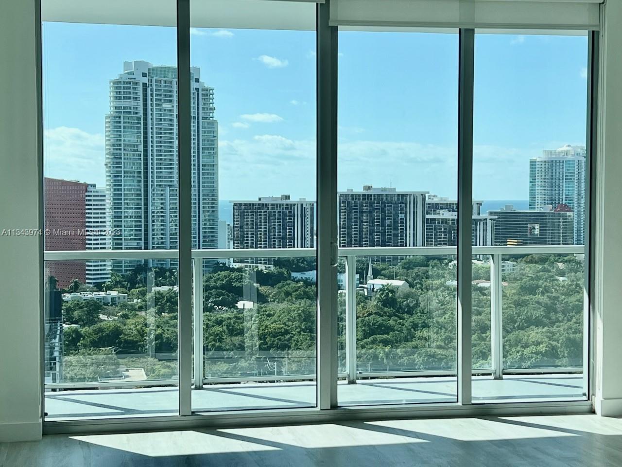 Beautifully 2/2 split floor-plan with brand new wood floors. South Facing water, Open unobstructed Views. Roller solar shades and blackouts throughout. Upraded light fixtures. European cabinetry, Stainless steel appliances, Mosaic kitchen back-splash. Floor to ceiling glass, and Wide balconies. BEST LOCATION in the heart of Brickell. Steps to Mary Brickell Village. Across from people and metro rail. Luxury building designed by award winning Arquitectonica. QUICK CONDO APPROVAL