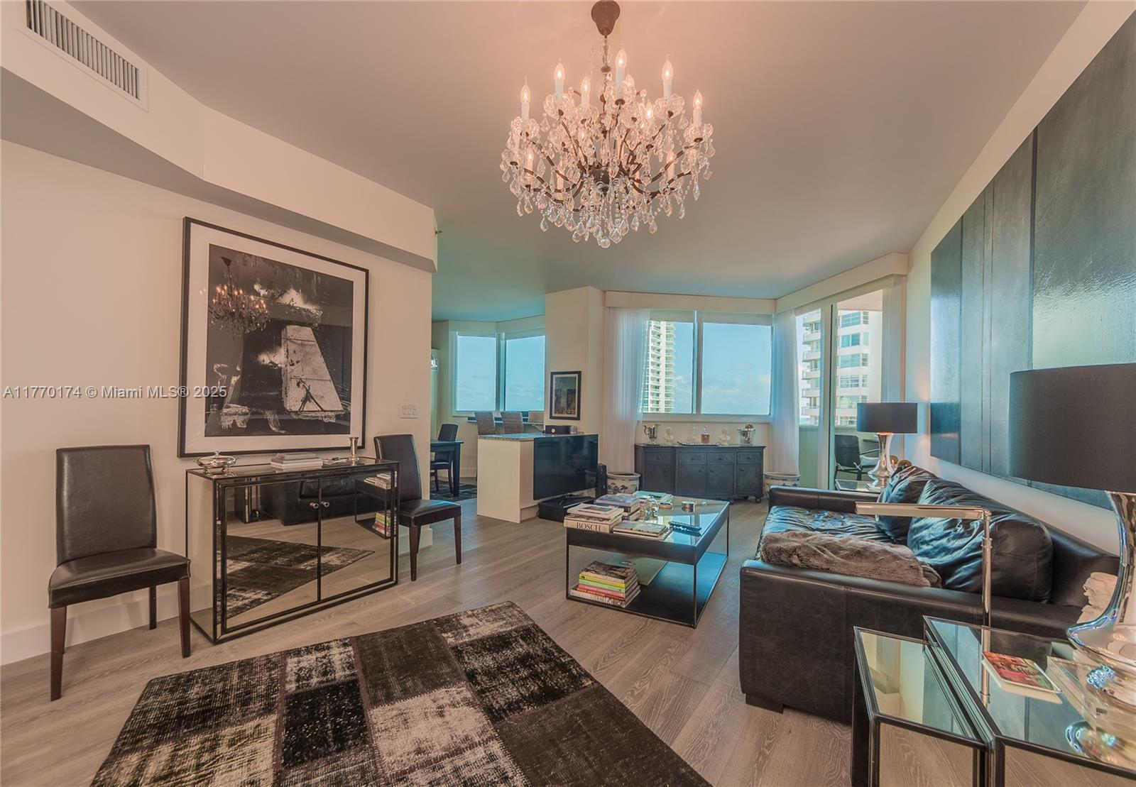 Rental Property at 300 S Pointe Dr 809, Miami Beach, Miami-Dade County, Florida - Bedrooms: 1 
Bathrooms: 2  - $5,950 MO.