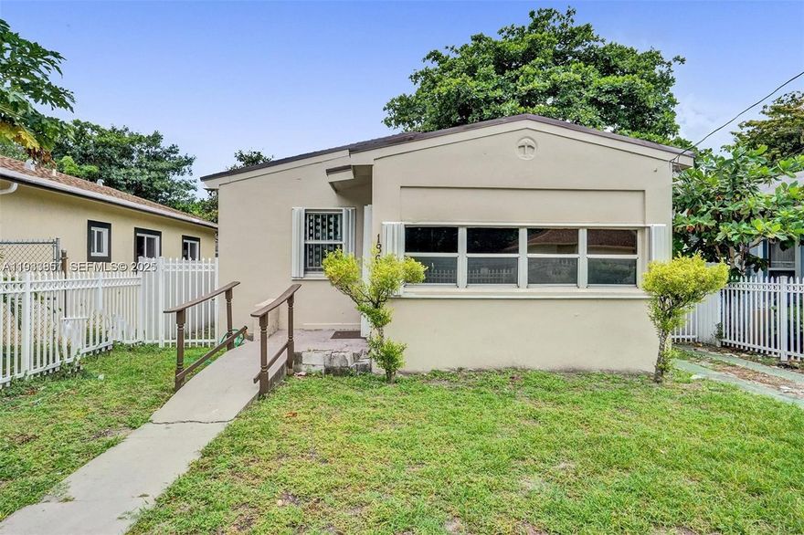 Come check out this hidden gem in the heart of Liberty City, conveniently located near major new developments and exciting urban projects. This home features a newer roof and A/C, along with a beautifully maintained backyard—perfect for relaxing or entertaining. Recently added fencing in both the front and backyard offers added privacy and security. Move-in ready and waiting for you to make it your own! Schedule a showing today before it’s gone.
Please submit all offers with Proof of Funds and lender information