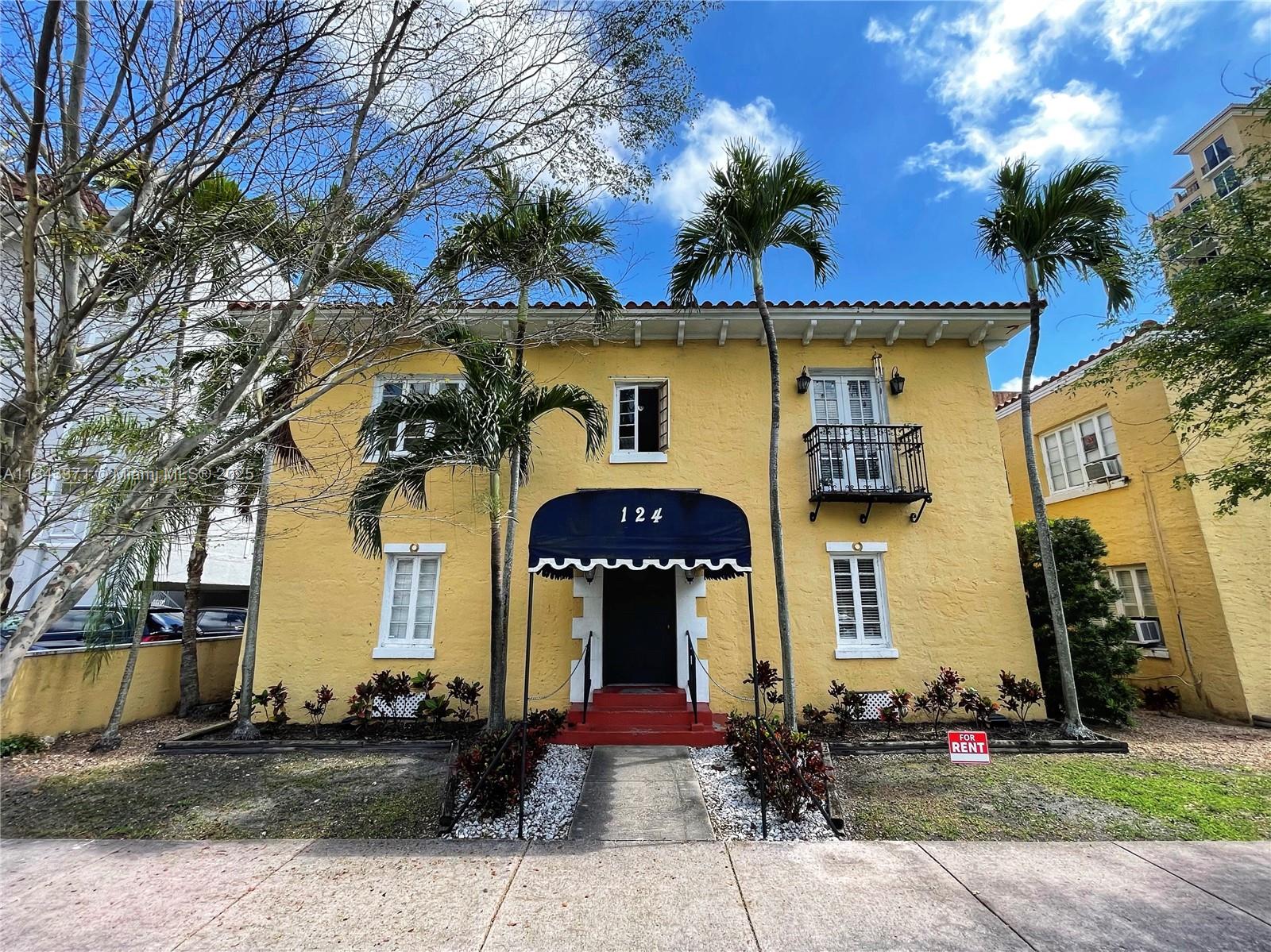 This is it! Live the Coral Gables lifestyle at an affordable price. Charming Spanish-Style Studio Apartment FOR RENT, featuring wood floors throughout, walk-in closet, granite countertops, custom cabinets with ample storage capacity, kitchen with stove-top, microwave & dishwasher. This light-filled unit is furnished for your convenience and for a quick move-in. Now for the best part, the LOCATION! This property is nestled in the Northeast part of The City Beautiful, less than a block away from Phillips Park, a short 3-min drive to the vibrant Miracle Mile, and moments away from UM, Brickell, Downtown Miami & the Beaches. Don't miss the opportunity to rent this gem in the ritziest neighborhood in the country.