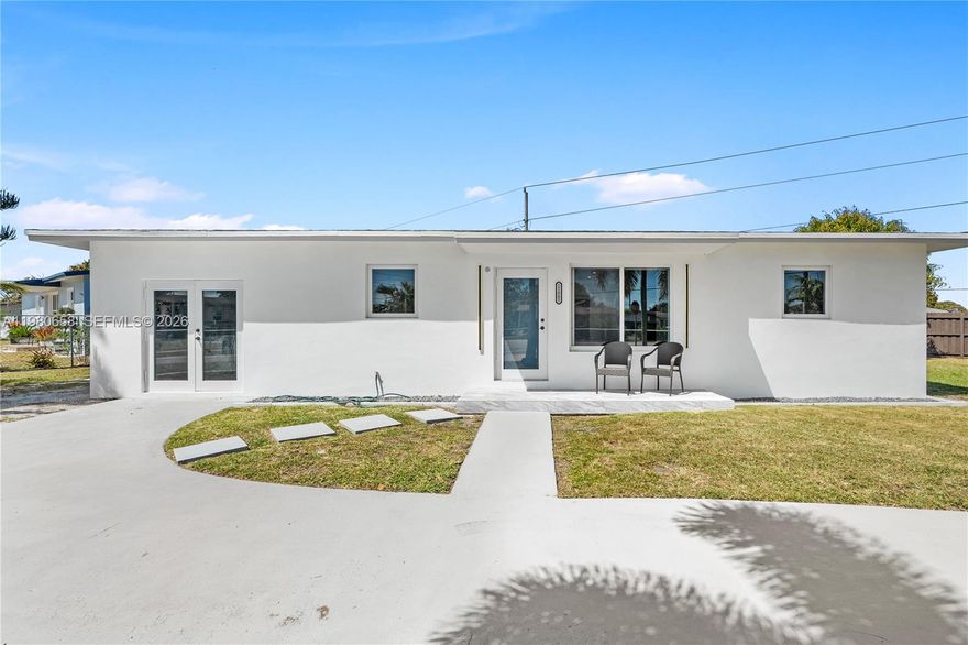 Walk in with approximately $45K in equity! Seller offering $10,000 toward buyer’s closing costs. Fully renovated 4-bedroom, 2-bathroom home located in a quiet, family-friendly neighborhood. This move-in-ready property has been updated from top to bottom and features custom closets, a brand-new A/C system, tankless water heater, stainless steel appliances, and modern finishes throughout. Enjoy a huge yard with plenty of space for entertaining, pets, or even a future pool. A great opportunity to own a turn-key home with immediate value.