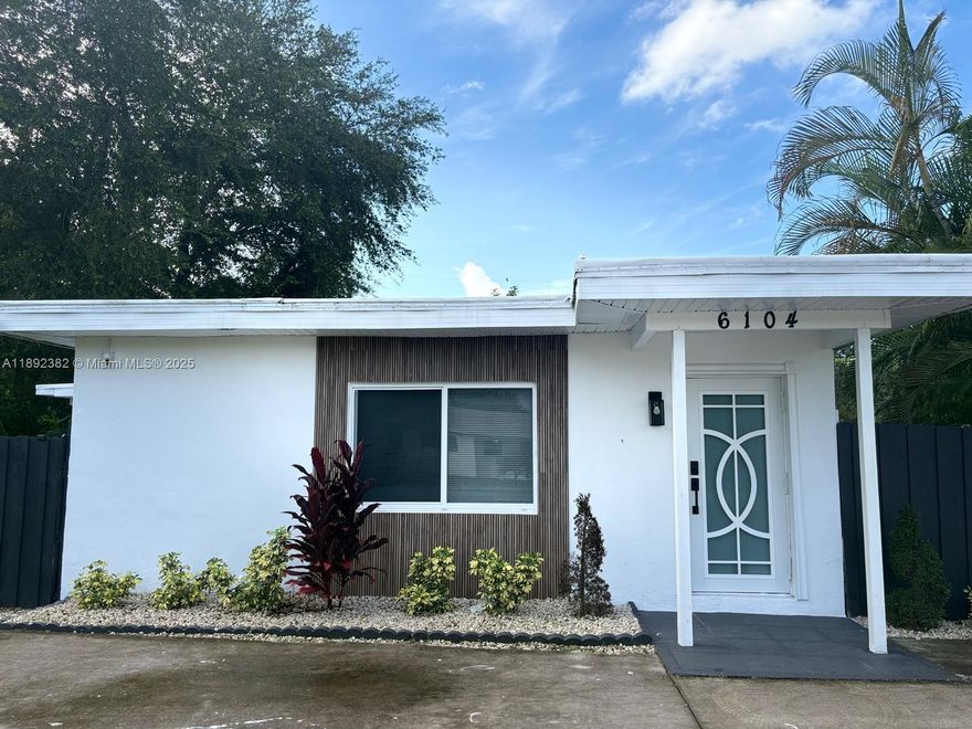 Beautiful, fully remodeled 2Bedrooms/2Bathroom Single Family plus in-law quarters 1/1 Home located in Miramar. Large fenced Patio on an over 10,000 Sq ft Lot, Central A/C, Kitchen Appliances, Tile Flooring throughout, Patio Shed great for Extra Storage, Plenty of Room for a Pool, Close to FL's Turnpike/US-441/Shops/Restaurants and more! 'A' Schools, Great starter Home for new family or Investment Property, and 'No Homeowners'. Call Today.