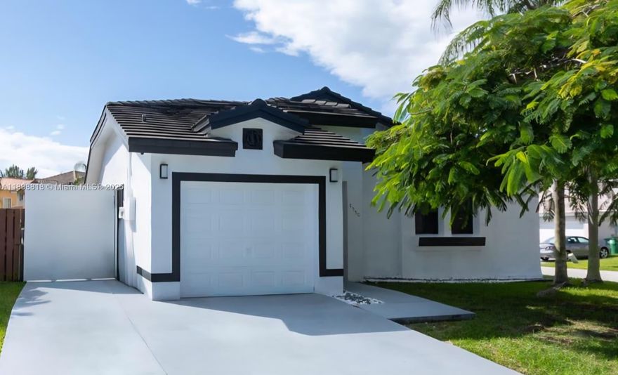 Don't miss the opportunity to own this 3/2 Stunning Corner Lot home, impact window, comfortable Parking, Big Yard, in the one and only sought after Cutler Bay. This is the house every buyer is looking for, featuring an updated spacious kitchen and open layout. Roof completed in 2021, remodeled home. Walk in closet and upgraded bathroom in the master bedroom. Tile throughout. GARAGE IS CONVERTED to additional living space. Feels great and open to walk the house. Search no more because this is the open space and comfort you have been waiting to hit the market. IT IS HERE. Text listing agent for showings.