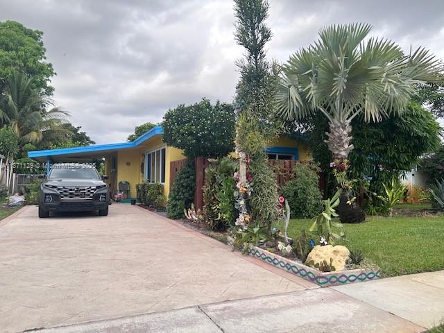 Kitchen, bathroom, floors and ceilings have been tastefully updated! 3 bedroom home converted to a 2 bedroom for added large closet spaces. Can be easily turned back! Family room with exits to landscaped gardens and sparkling pool!