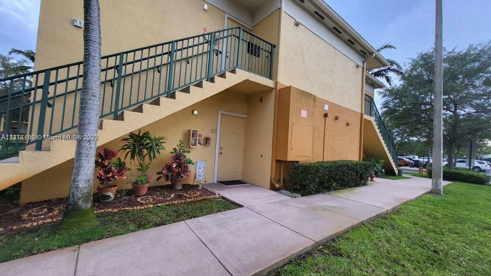 1 Bedroom/1.5 Baths Apartment In A Gated Community Of Palm Gardens At Doral. Very Spacious And Bright, Neutral Tile In All Areas. 1 Assigned Parking Plus Guest Parking, Washer/Dryer Inside Unit, Clubhouse, Pool, And Fitness Center. The seller is a foreign person. Seller and Buyer must sign FIRPTA addendum. Do not disturb tenants. The lease ends on September 14, 2023. Due to the overwhelming number of offers received, there will be no more showing. The owner will make a decision Monday Night.