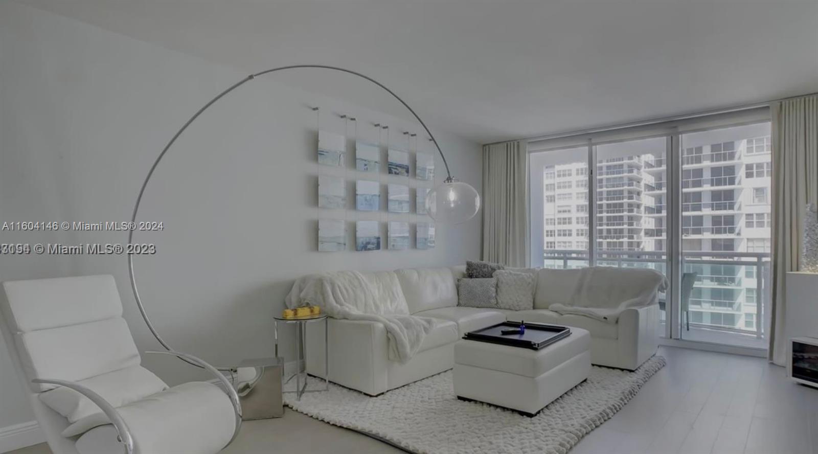 Spectacular completely remodeled and furnished 1/1 with amazing ocean views on the Beach . Spacious (883 sf),
high-floor, with a large balcony, this unit features impact windows, new floors throughout, A/C unit, walk-in closet
in the bedroom, window curtains a luxurious dining room chandelier, and a brand new dishwasher. In addition, the
bathroom has a recently updated toilet, shower, lighted mirror, and vanity! Building amenities include heated pool,
whirlpool, gym, sauna, massage room, BBQ area, tiki bar, cabanas, & social room. The unit comes with 1
unassigned parking space. No Pets (SEASONAL RENT 6 MONTHS MINIMUM $3300