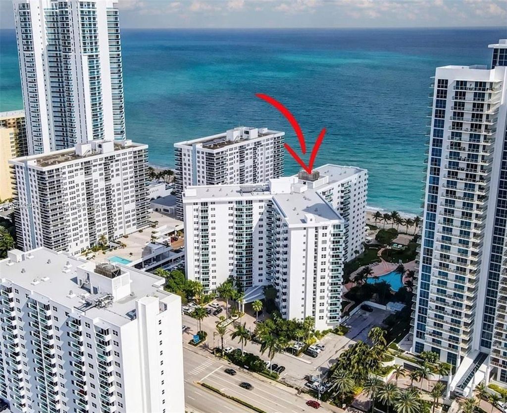Photo of 3001 S Ocean Dr #1007, Hollywood, FL 33019 (MLS # A11604146)