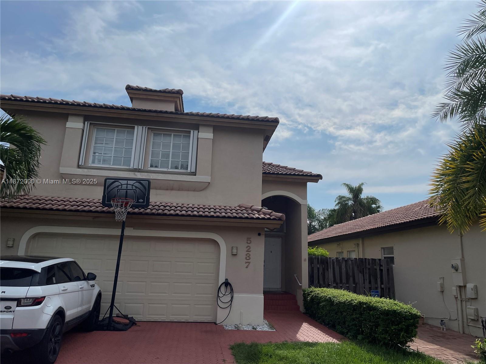 Beautiful spacious 4 bedroom, 2 1/2 bathrooms home with a lot of natural light. This home features a beautiful kitchen. appliances include washer, dryer, dishwasher and more. This gated community , Doral Landing, is situated near amazing schools, shopping centers and restaurants you can enjoy. The community features a community pool and tot-lit. Enjoy beautiful patio in your own private oasis. Don't miss out on this amazing property.