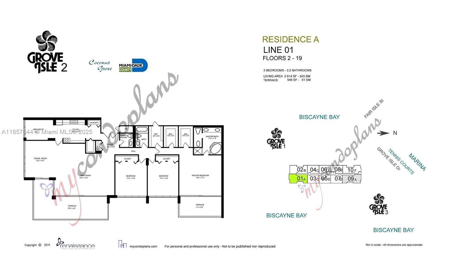 GROVE ISLE CONDO - Residential Lease