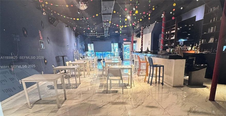 Absolutely Beautiful—this is a fully operational restaurant opportunity offering a rare chance to acquire TWO active commercial spaces situated side by side on Hollywood Boulevard. The offering includes a well-established Peruvian dining concept, along with an internally connected lounge with a full 4COP liquor license. The restaurant has built a solid and lasting presence at this location. Recent enhancements include upgraded air-conditioning systems in both units, with one space having been completely redesigned and modernized. This refined opportunity offers intense street exposure paired with a proven operation, making it ideal for an owner or investor seeking a distinguished hospitality asset.