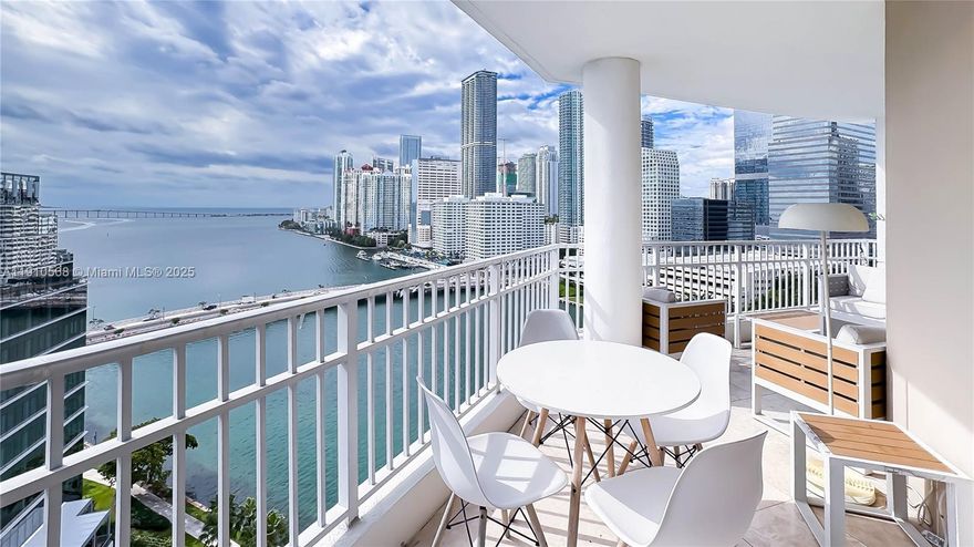 Experience luxury living in this elegant residence offering unobstructed panoramic water views from every room. This spacious 3-bedroom, 2.5-bathroom apartment is located in the exclusive and serene community of Brickell Key Island. Featuring a large private balcony and three parking spaces, this home combines comfort, privacy, and convenience.
Just steps away from Brickell City Centre, Mary Brickell Village, and the area’s finest restaurants, residents enjoy the perfect balance of island tranquility and urban sophistication.
Building amenities include 24-hour concierge and valet services, a resort-style pool, a two-story fitness center, screening room, social and meeting lounges, and much more. Owner-occupied, please contact the listing agent to schedule a private showing.