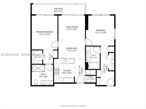 Tiny photo for 5350 NW 84th Ave #504, Doral, FL 33166 (MLS # A12041814)