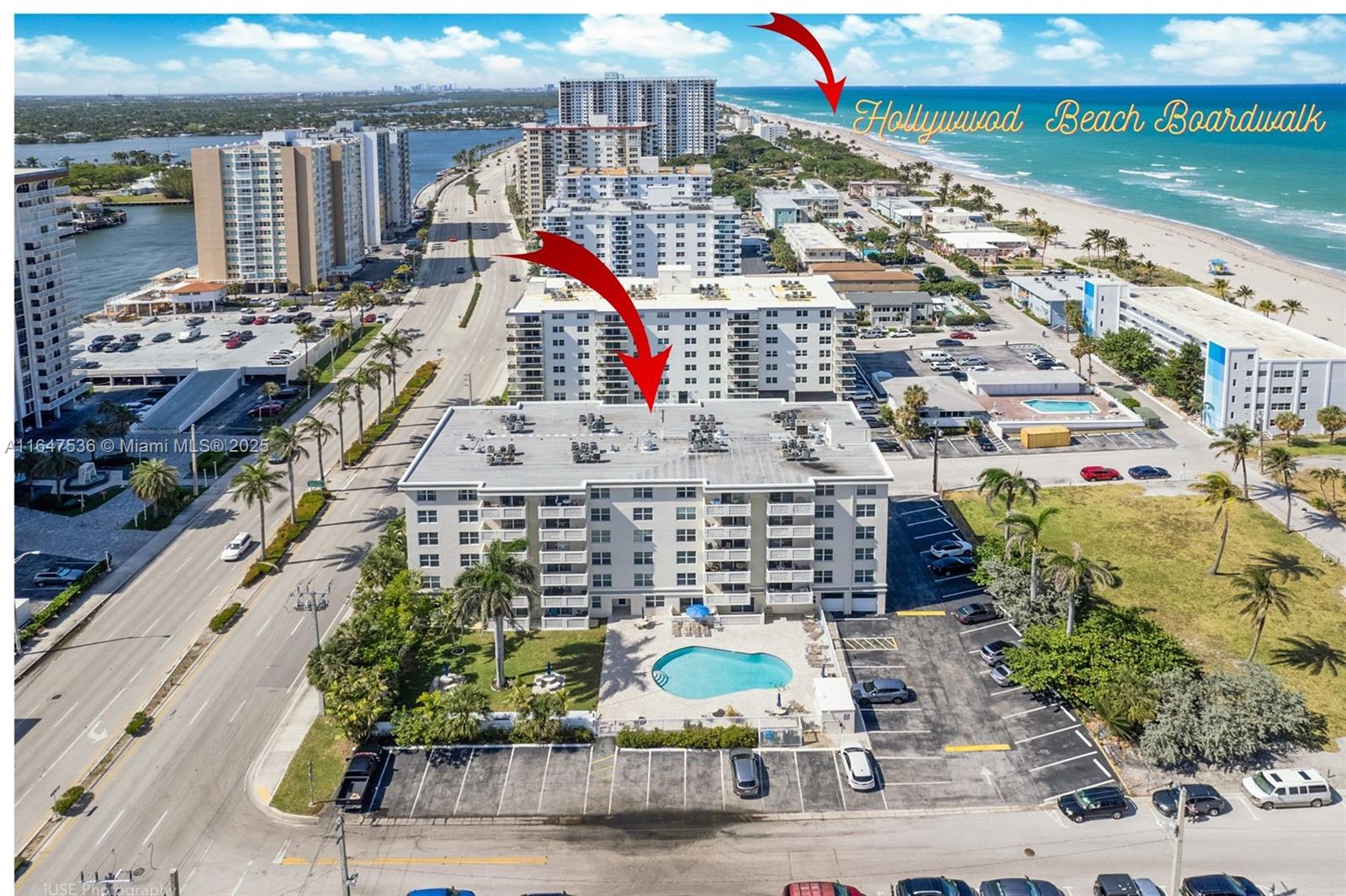Own a slice of paradise at this stunning condo, just steps from the world-famous Hollywood Beach! A seaside oasis in a Beachfront location. Renovated guest and master bathrooms. The Open-concept kitchen is perfect for entertaining or casual meals. Versatile space, dining area or breakfast nook? You decide! Spacious living room for relaxing in style. Beautiful wood floors throughout, Impact windows and sliding glass door, Enjoy the view worry-free. Private storage area. Unwind and connect at the sparkling pool. BBQ area perfect for grilling with friends and family. Ideal for beach lovers, make it your permanent home or vacation getaway. Small pets are welcome, bring your furry friend along. Don’t miss this opportunity to own your piece of the beach!