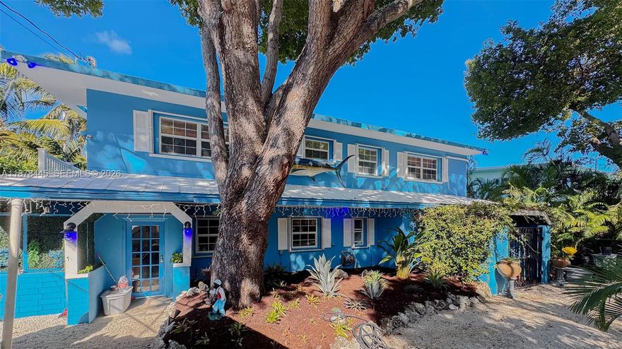 Motivated Seller!! Great investment opportunity in the Upper Keys. 2364 SqFt  3/2 CBS, Reinforced Concrete Roof. Ocean Side home. Enjoy your own private waterfront getaway with a zero-entry pool and spa, and custom tiki bars—perfect for relaxing or entertaining day or night. Boaters will love the 70' concrete dock & deep water canal with direct ocean access and quick bay access through Tavernier Creek. Set on a fully fenced 8,050 sq ft lot landscaped for lots of privacy. Close to top rated schools, shopping, dining, and entertainment, so you get peaceful island living with the best of the keys nearby.