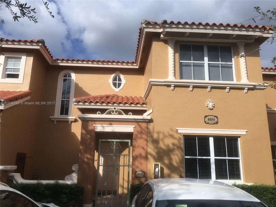 Be part of one of the Miami Lakes's exclusive development: Villa Vizcaya. Live in a gorgeous well secured community with beautiful common areas and fabulous pool for entertainment. Amazing opportunity 3 bedrooms 2.5 bath completely remodeled this charming home. Great location, closed to excellent schools, main highways nd shoppings.