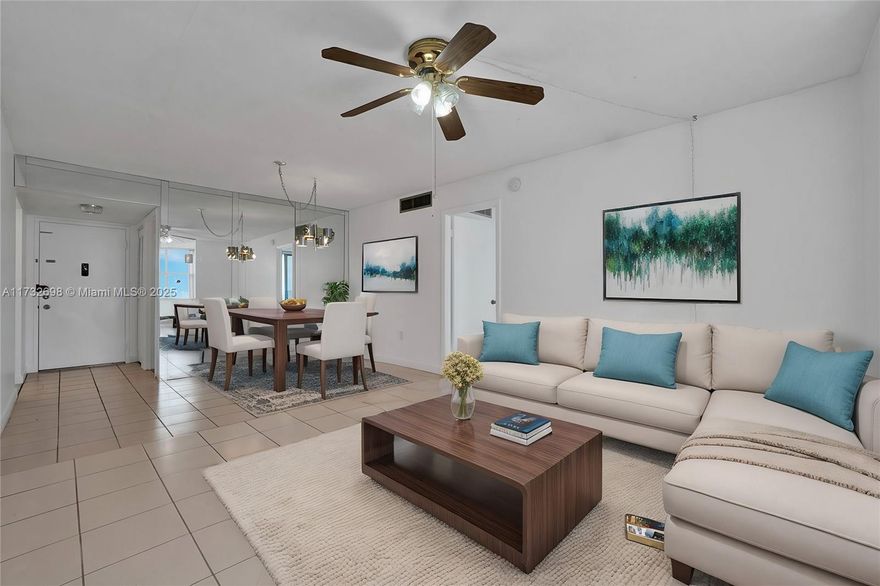 Perfect for investors or anyone looking for a great place to call home. NEW AC UNIT

Roomy layout with tons of closet space. The balcony offers stunning lake views. You're just a short walk from Publix, shops, and LA Fitness, plus Skylake Plaza is right around the corner for even more convenience. Easy access to I-95, only 10 minutes away from Aventura Mall. The community is packed with amenities, lakeside pool, gym, and entertainment room, so there's always something fun to do.  

The building has all the perks: Garage, laundry facilities, common storage, and both assigned and guest parking. 

Curious about VA loan options? Just ask! With a low HOA fee, this place is a fantastic investment or a sweet spot to settle down. Don't miss out on living in this vibrant Miami community!