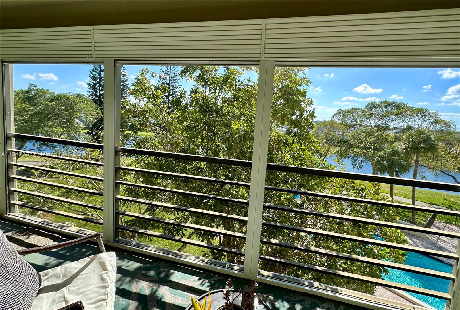 Enjoy A Beautiful Lake And Pool View From A Large Screened-In Patio In Your New Home. This Renovated Condo Is Fully Furnished And Offers An Open-Concept Kitchen With Quartz Countertops, Vinyl Plank Floor, Screened Patio Access From The Bedrooms And Living Room, Newer Furniture, Washer And Dryer In The Unit. Guest Bedroom Has Been Set Up As A TV Room, However Queen Size Bed Is Available Upon Request. The Community Offers Beautiful And Relaxing Walking/Jogging Trails Around The Lakes, Pool, Clubhouse, Bbq Area, Tennis Court, Gym And More. Great Location! Close To Isle Casino, Short Drive To The Beach, Shoppings And Restaurants. Schedule Your Appointment To See It Today!