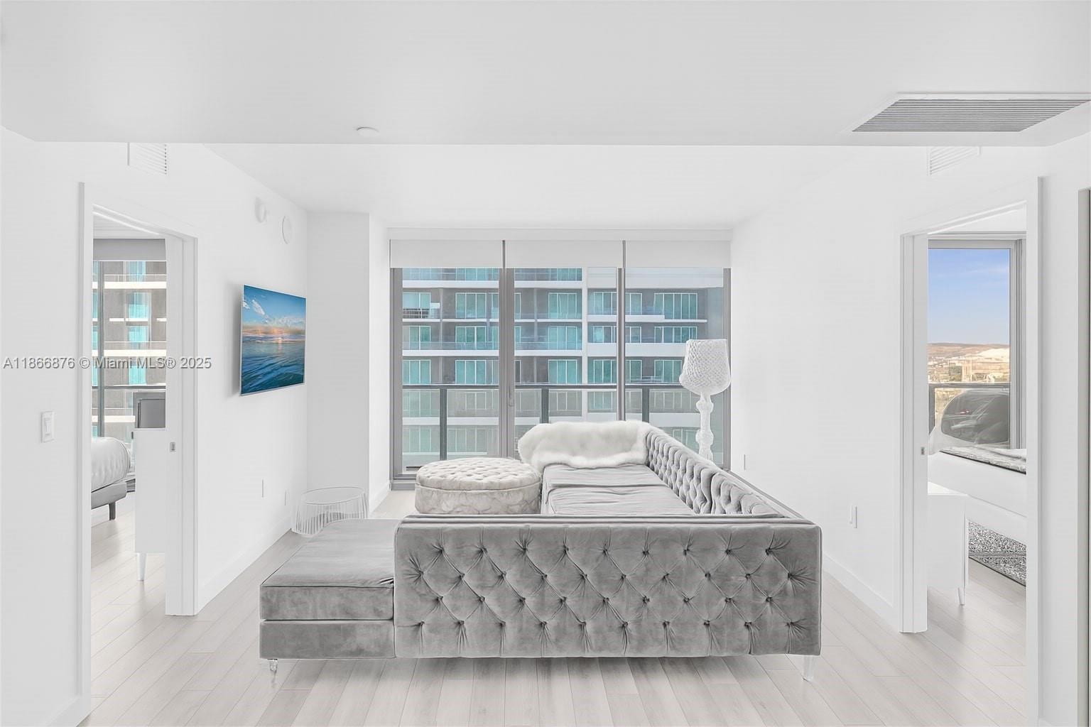 Refined living at DUA Residences in Brickell! This elegant 2-bedroom, 2.5-bathroom condo features premium finishes, Italian cabinetry, and top-tier Bosch appliances. Ideally located in vibrant Brickell, it offers a generous balcony with stunning city and bay views. Enjoy exclusive amenities, including a rejuvenating spa, state-of-the-art fitness center, rooftop pool, and a stylish 9th-floor bar for socializing. With a private lobby and elevator, residents enjoy unmatched privacy and convenience. Perfect for those seeking a sophisticated urban lifestyle, this never-rented condo is ready to impress. Elevate your living experience in the heart of Miami!
