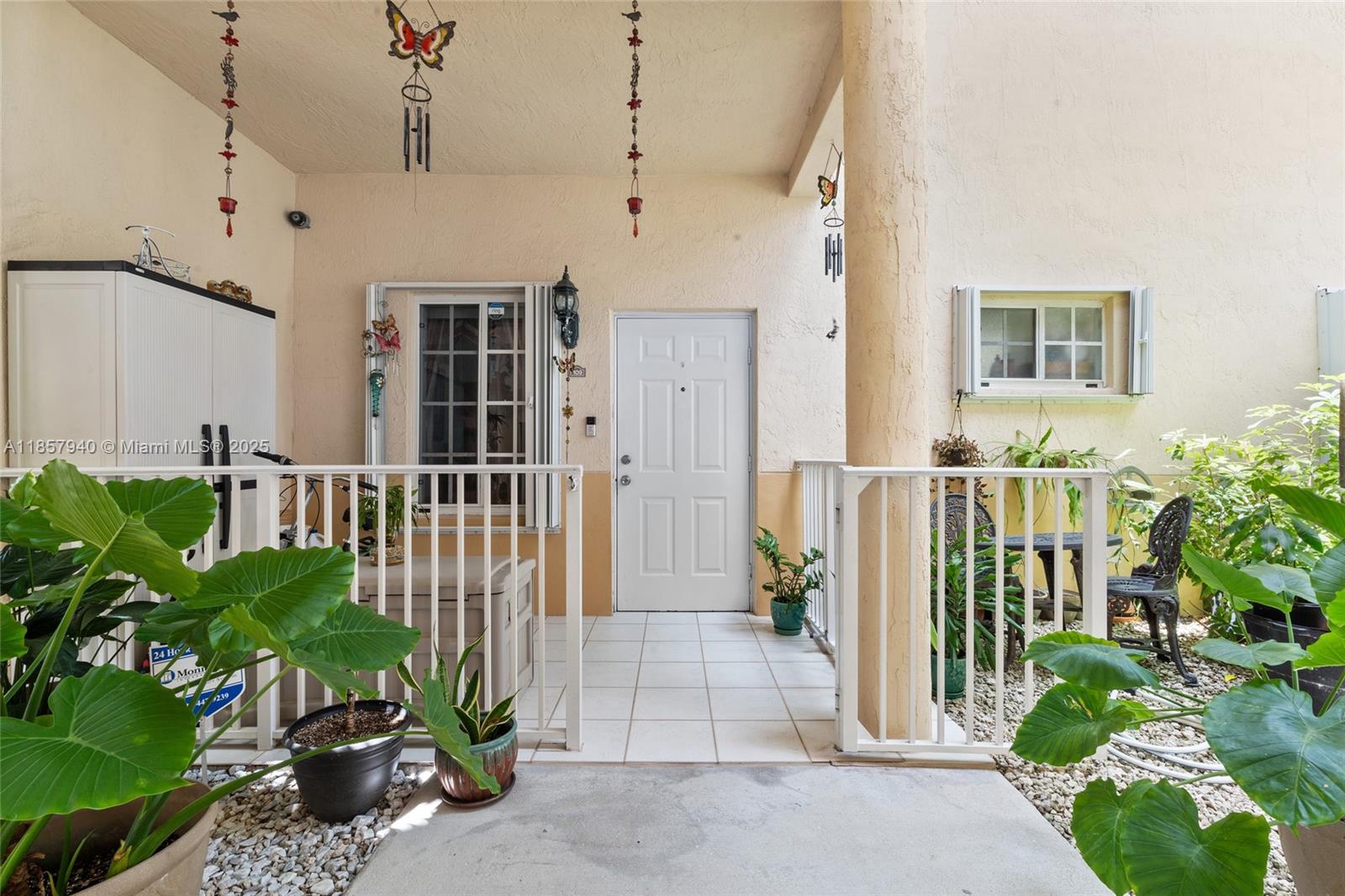 Move right into this well-kept 3BR/2BA ground-floor condo in a beautifully maintained community. Offering 992 sq. ft. of comfortable living space, this home features tile flooring throughout and bright, open living areas. The kitchen and living room flow easily, and the in-unit washer and dryer add everyday convenience. Enjoy a spacious layout perfect for relaxing or entertaining. Located in a desirable neighborhood with manicured grounds, this property is ideal for full-time living or as an investment opportunity.