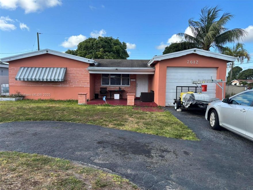 Discover this charming property located at 7612 Plantation Blvd in Miramar, FL. Featuring a spacious layout, this home offers a comfortable living area and an inviting kitchen. The backyard provides ample space for outdoor activities and relaxation. Situated in a convenient location, close to local amenities and transportation options, this residence is ready to welcome you home. Don't miss the opportunity to explore this delightful property today.