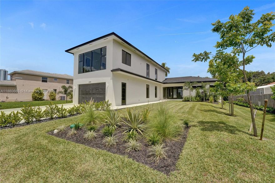 This brand-new two-story home in desirable Plantation Acres features 4 spacious bedrooms, each with its own private bath, plus an additional half bath for guests. High ceilings throughout enhance the open layout, creating an even greater sense of space and light. Luxury finishes, impact windows and doors, and a primary suite on the first floor highlight the thoughtful design. A two-car garage offers convenience, while the private lot provides room to build a pool and summer kitchen. Tucked at the end of a quiet cul-de-sac with no HOA, this property is the perfect blend of privacy, comfort, and modern living—ideal for families in a highly sought-after neighborhood.