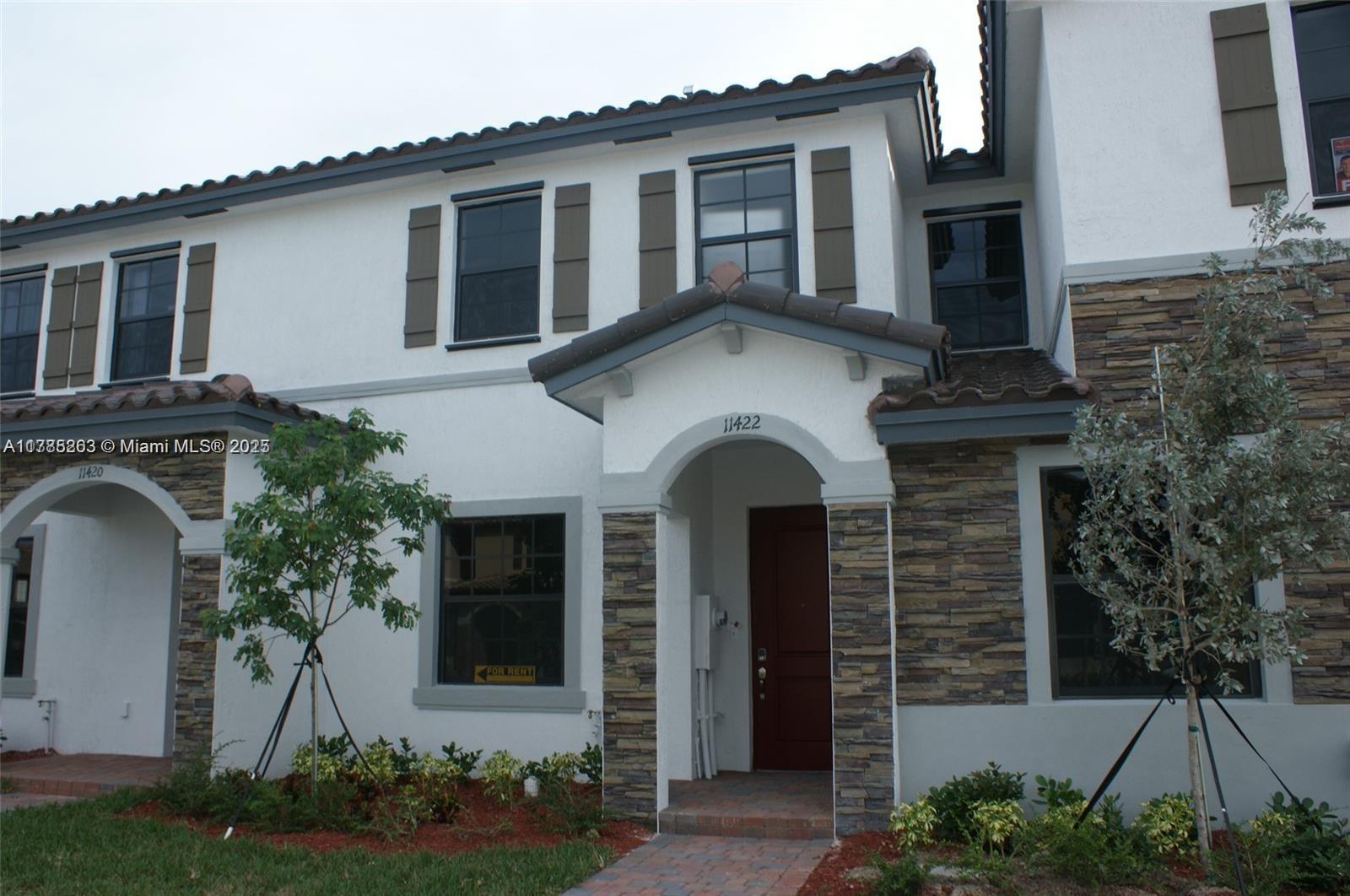 Rental Property at 11422 Sw 250th St, Homestead, Miami-Dade County, Florida - Bedrooms: 2 
Bathrooms: 3  - $2,550 MO.