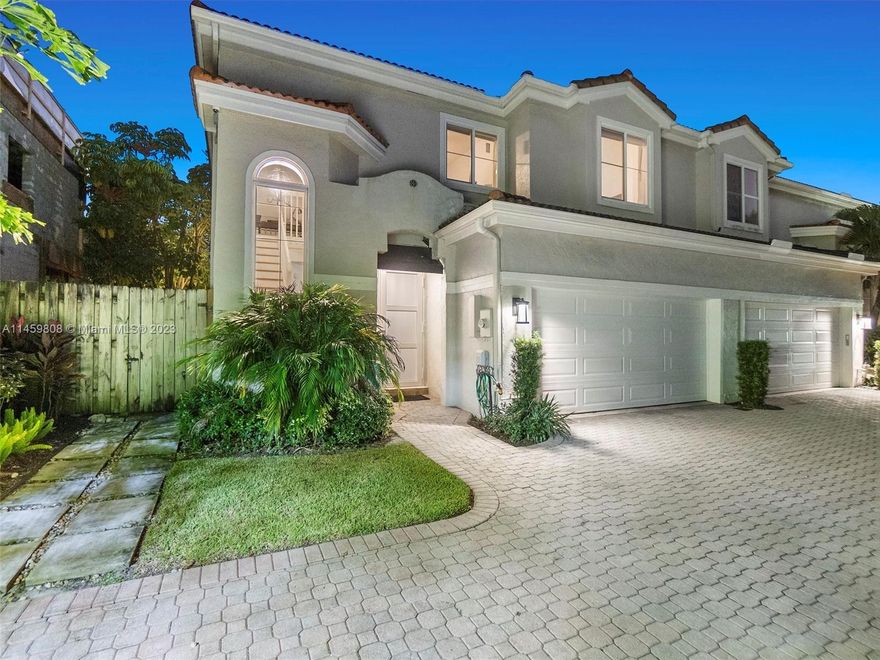 Discover the epitome of contemporary urban living in this stylish 3 beds, 2.5 baths corner townhome located in gated community in the sought-after neighborhood of Victoria Park. The stunning fully renovated townhouse offers the feel of single family home, with the perfect blend of sophistication and convenience. Step inside and be welcomed by the abundance of natural light and elegant atmosphere created by the wood floors and high ceilings. Large kitchen with SS appliances, granite countertops, breakfast nook and wet bar, perfect for preparing meals while entertaining. Spacious bedrooms and impressive primary bathroom. Oversize courtyard with covered porch. Hurricane impact windows & doors. Minutes from Las Olas Blvd, Downtown Ft Lauderdale, dining, entertainment. Just 1 mile to the beach!