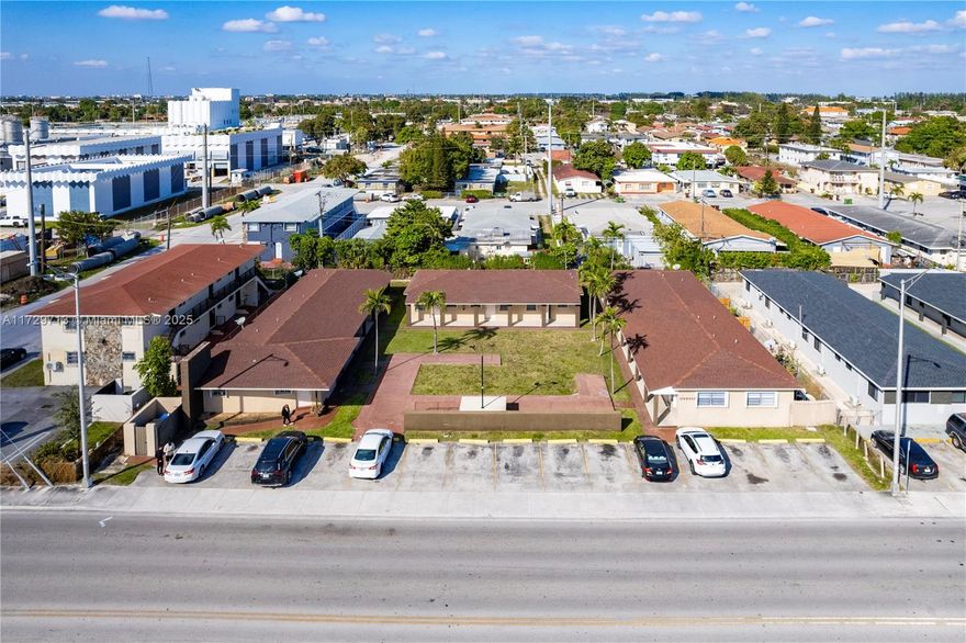 This 14-unit multi-family building is located in one of the best areas in West Hialeah. The property is in
excellent condition with long-standing tenants, fully occupied. There are nine 1-bedroom units and 5
studio units. The 50-year Recertification was passed and completed in 2024. Potential to increase
monthly rental rates to market rents which indicate should be $1,750 per month for 1-bedrooms and
$1,350 per month for studios. There is extremely low turnover and almost no vacancy on this property.
Utility room onsite where a Washer/Dryer are located and currently collecting rent, about $70 per
month. All units have separate electric meters.