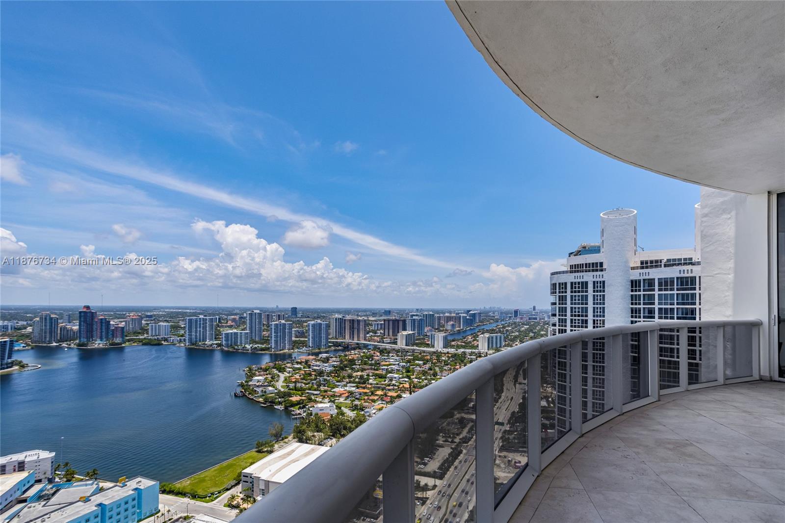 Experience elevated coastal living in this extraordinary PENTHOUSE boasting 3 bedrooms, 3.5 bathrooms, and a versatile den. Enjoy 180-degree panoramic views—ocean vistas to the southeast and direct Intracoastal views to the northwest—all showcased through dramatic floor-to-ceiling windows. A private elevator welcomes you into 2,236 sq. ft. of refined interiors featuring marble flooring and a spacious family room. The gourmet kitchen w/ wet bar is perfect for entertaining. Private beachfront cabana at Trump Int'L, also available for sale. Enjoy Trump Palace amenities along w/ full access to Trump Royale & Trump Int’l: Beach, multiple pools, full-service spa, gym, tennis, valet, and concierge. A truly rare offering—privacy, elegance, and resort-style living in the heart of Sunny Isles.