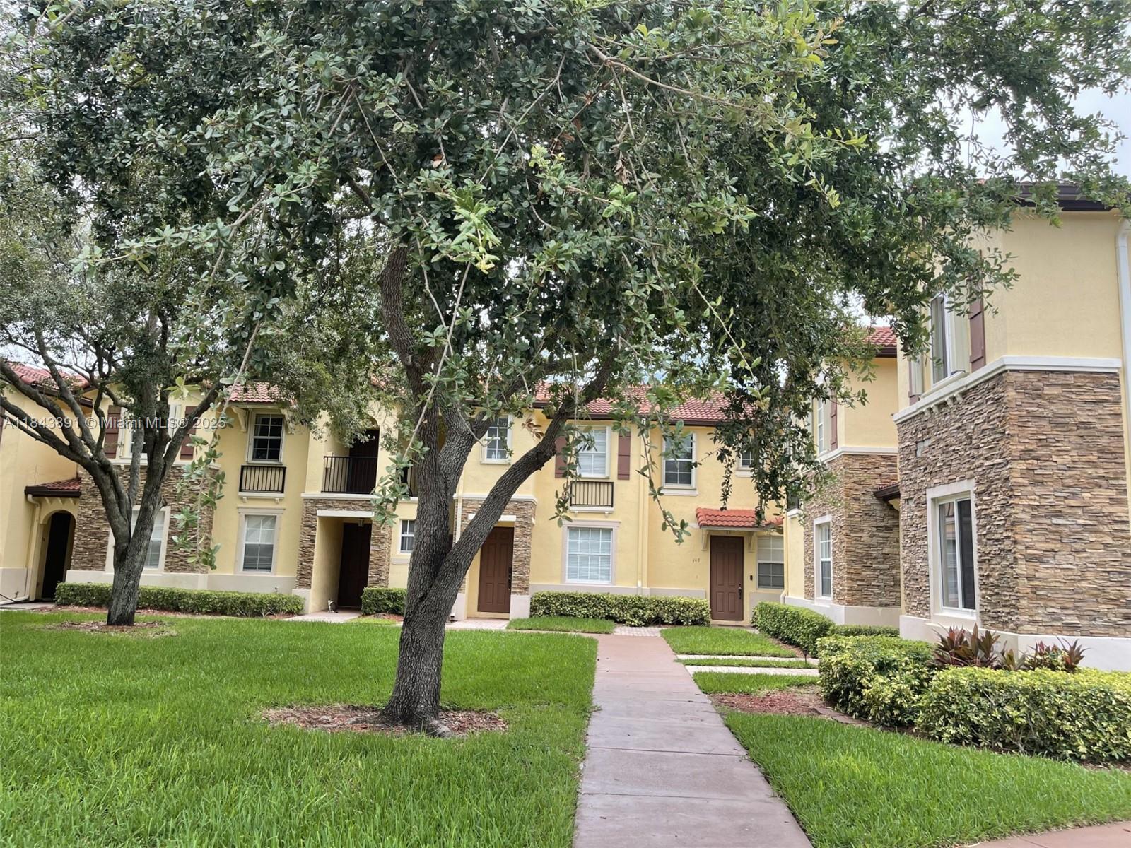 SELLER IS OFFERING SELLER FINANCING. Beautiful 3 bedrooms, 2.5 bathrooms Townhouse in a gated community in Homestead. Tile throughout first floor and laminated wood on second floor and stairs, blinds, fenced patio, accordion shutters in 2nd floor windows. Fantastic Clubhouse with pool and amenities Security patrol continuously guards the property. Next to Baptist Hospital, access to Florida Turnpike, Krome Avenue, near to the Keys. Don't miss this opportunity!!