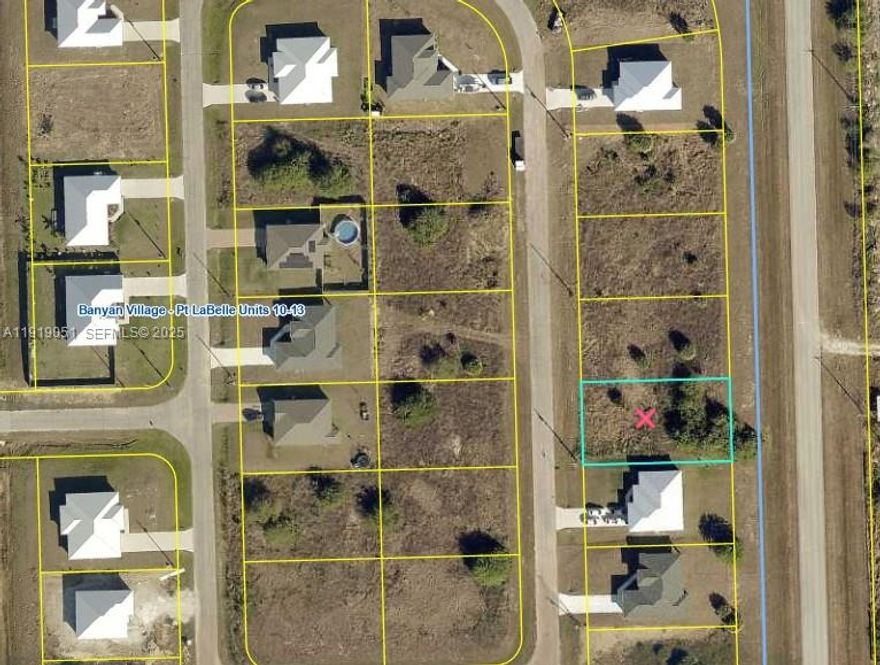 Affordable and Great Investment Property for anyone wanting to own a piece of land in Florida. Banyan Village is a quiet, growing community with no HOA and privately owned properties located in Labelle, Florida.  It is immersed in Florida’s scenic splendor, making it one of the most desirable neighborhoods in the area.  Ready to build. Electric and fiber cable runs right in front of the property, making it easy for installation. It is close to State Road 80, providing easy, direct access to major cities. It is in close proximity to endless outdoor activities. Build your dream home in this fast-growing area.