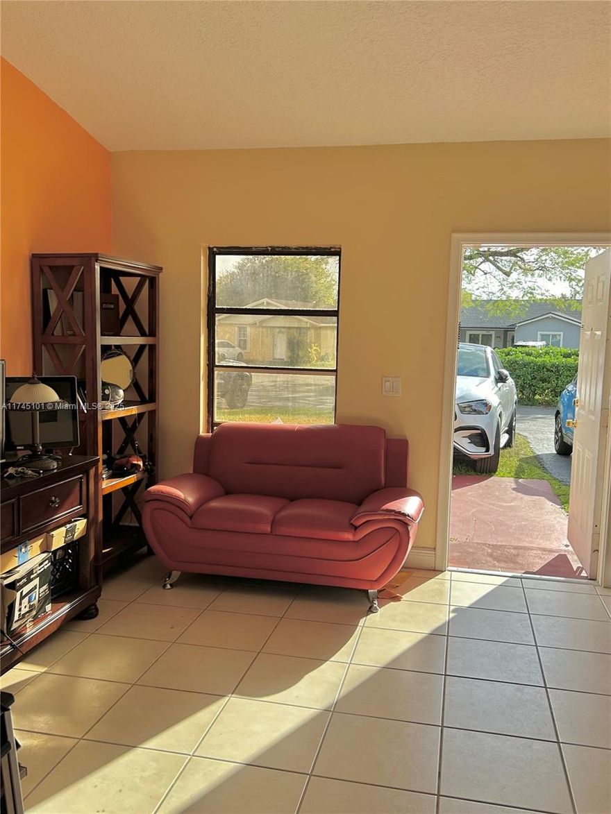 3/2 home on a cul-de-sac in the Bent Tree community. This little gem with its spacious bedrooms and large windows, has tile floors and a rear open porch. Within walking distance to Bent Tree park, it is within easy access to Bird Road, Miller, Fl Trnpk. Close to shopping areas, dining, entertainment, places of worship and medical services.
