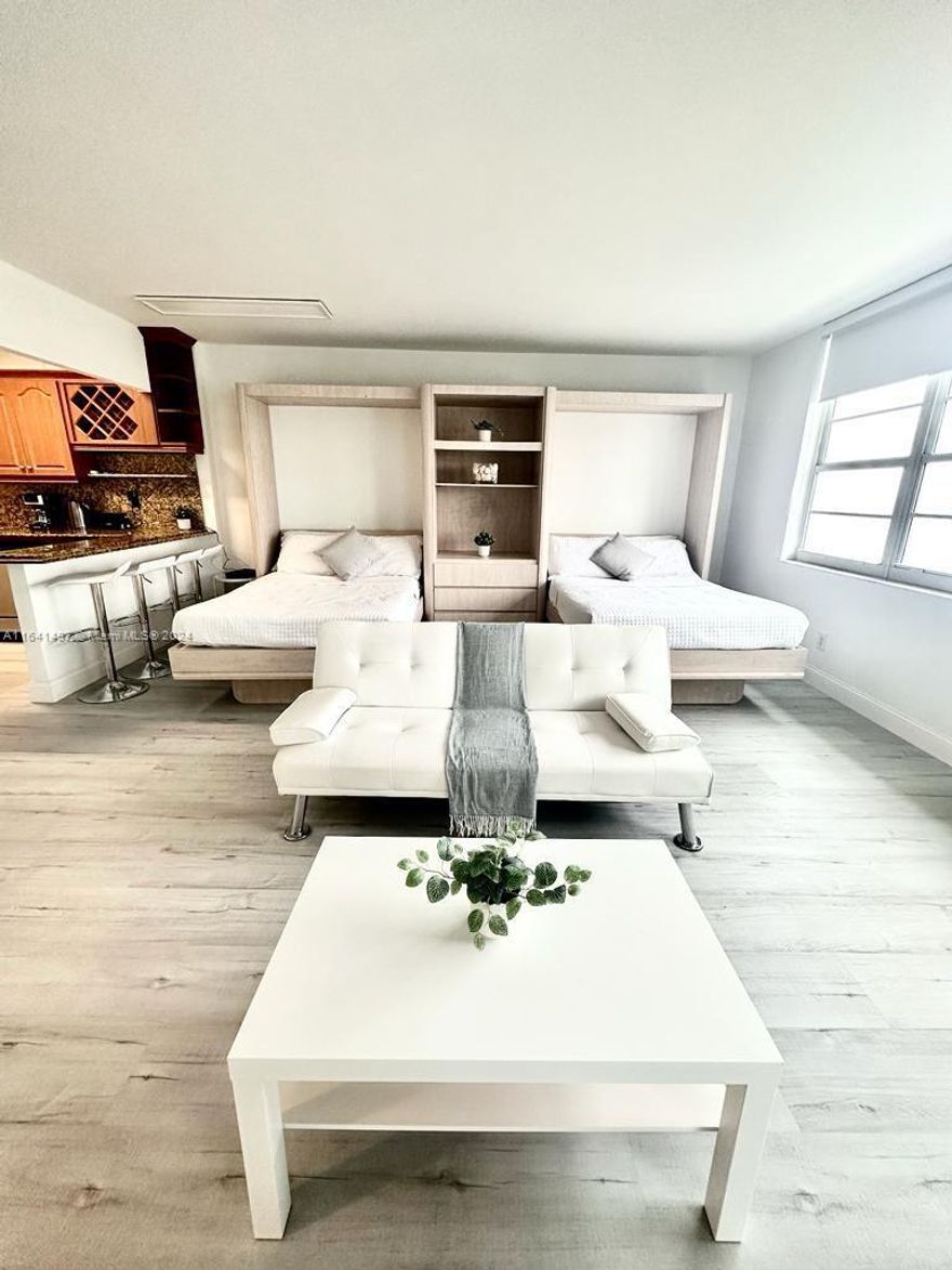 ***SPECIAL PRICE FROM AUGUST THRU DECEMBER ONLY *** STUDIO AT THE FAMOUS DECOPLAGE BUILDING WITHIN WALKING DISTANCE TO THE BEACH AND THE MOST TRENDY RESTAURANTS AND PLACES IN SOUTH BEACH.  WHERE LINCOLN RD MEETS THE OCEAN, ACROSS FROM THE RITZ CARLTON AND NEXT TO THE LOWES HOTEL. RENOVATED HEATED POOL AND GYM.** FULLY FURNISHED UNIT** (WATER, SEWER, CABLE, WIFI AND, VALET PARKING SPACE INCLUDED IN THE RENT)**  Rent price may vary for short-term rentals (less than 6 months) and winter season (NOVEMBER - APRIL)**$160 Move out cleaning fee will be paid upfront**