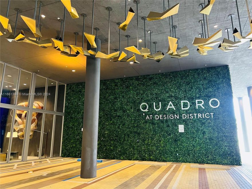 Fabulous Penthouse at QUADRO, snuggled right next to the buzzing Miami Design District! This corner gem flaunts two cozy bedrooms and two sparkling bathrooms, all while serving up jaw-dropping 180-degree views that’ll make your heart sing. With high ceilings and an open kitchen made for hosting fabulous soirées, this place is a total showstopper! Quadro has got your back whether you're in for a quick getaway or a long stay, plus it’s packed with perks like a fitness center, pool, BBQ zone...Stroll over to nearby shops and restaurants, and you’re just a hop, skip, and a jump from the airport and the beach. What’s not to love?
Buyer's agent WELCOME!  Short/long stays