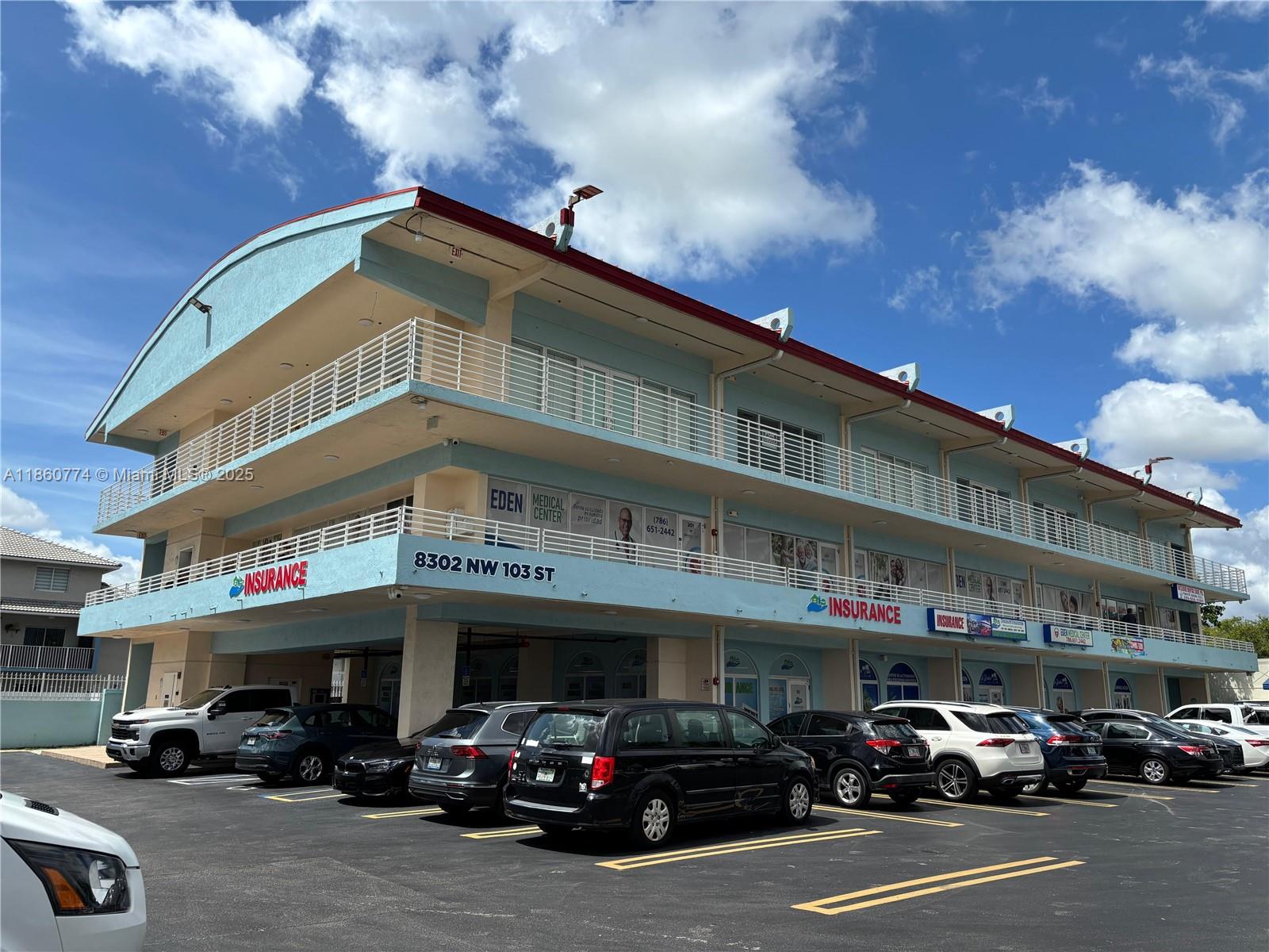 This Spacious 7000 sq. ft. floor offers plenty of room for your business. Natural Light. Offers easy access to the Palmetto and Turnpike. Call Today.