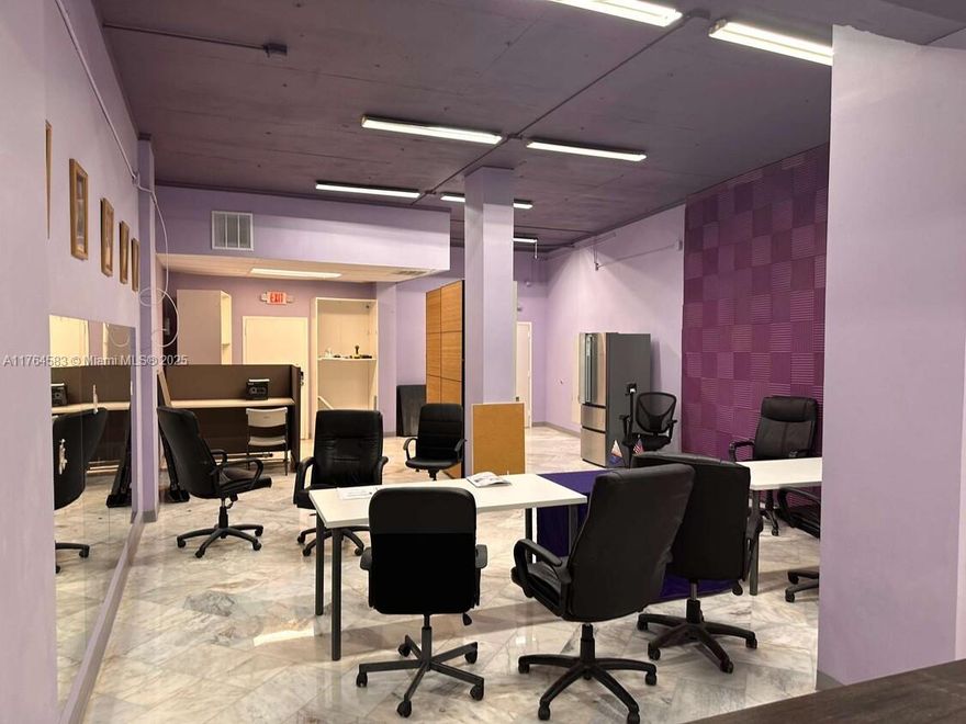 This stunning office space offers two private entrances, a fully open layout, and the flexibility to add 1 or 2 bathrooms. Enjoy smart lighting, individual AC, and breathtaking views of Hollywood Beach's Ocean Drive. The space is bathed in natural light and features elegant marble floors. Utilities, common area cleaning, and security are all included.
Perfect for professionals seeking a prestigious address, this unique location at 3800 S Ocean Dr is ideal for doctors, dentists, lawyers, brokers, and more.
Elevate your business in one of South Florida's most sought-after locations. Contact us today to schedule a tour.