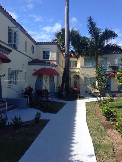 A home in Miami Beach