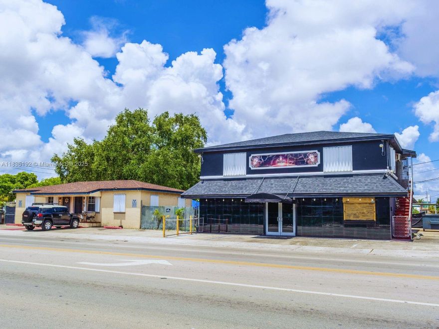 Cash flow, multi-use functionality, and future development potential all in one! Located just blocks away from Miami’s vibrant NW 36th Street corridor, this mixed-use powerhouse includes: ( One Duplex / Two Apartments /  Parking Storage Lot /  Commercial Space - currently operating as a nightclub restaurant ) The entire property is leased on a month-to-month basis with long term tenants, generating an estimated gross income of $232,000 per year. BU-1A zoning allows for construction of up to four stories and offers a wide range of property uses. Don’t miss out on this rare find! With potential for increased rents & significant future development potencial, this property could be the perfect addition to your investment portfolio. Schedule your tour or call today to explore the possibilities!
